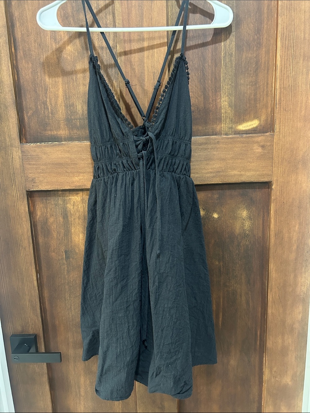 Black Spaghetti Strap Sundress